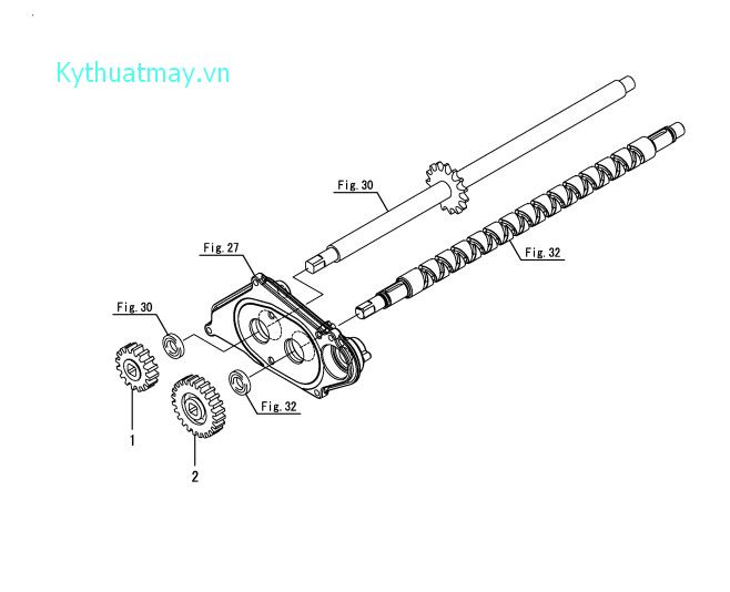 Bánh dẫn hướng ngang - Chọn số 20